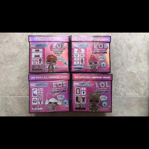 LOL Surprise Furniture 4 BOX SET NEW